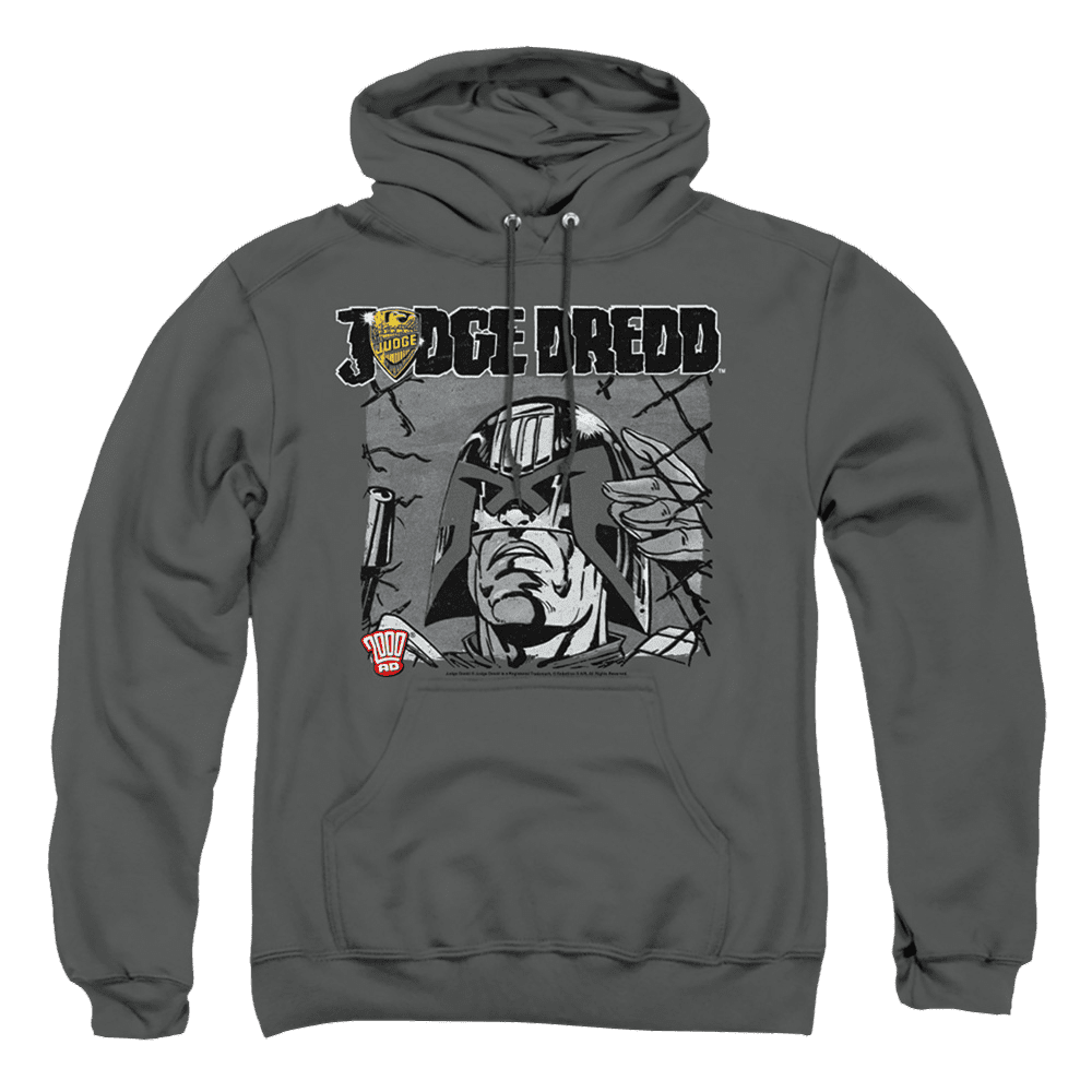 Judge Dredd Fenced Pullover Hoodie