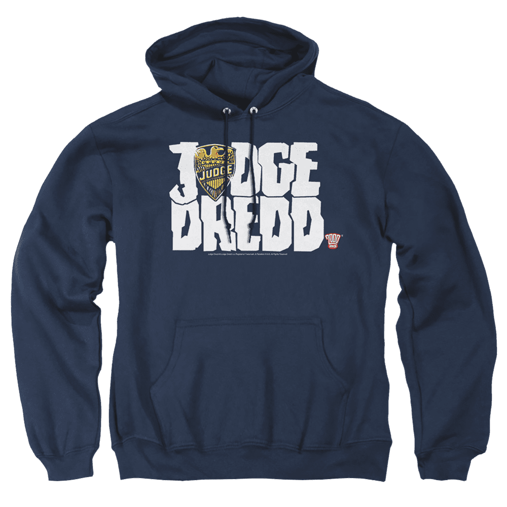 Judge Dredd Logo Pullover Hoodie