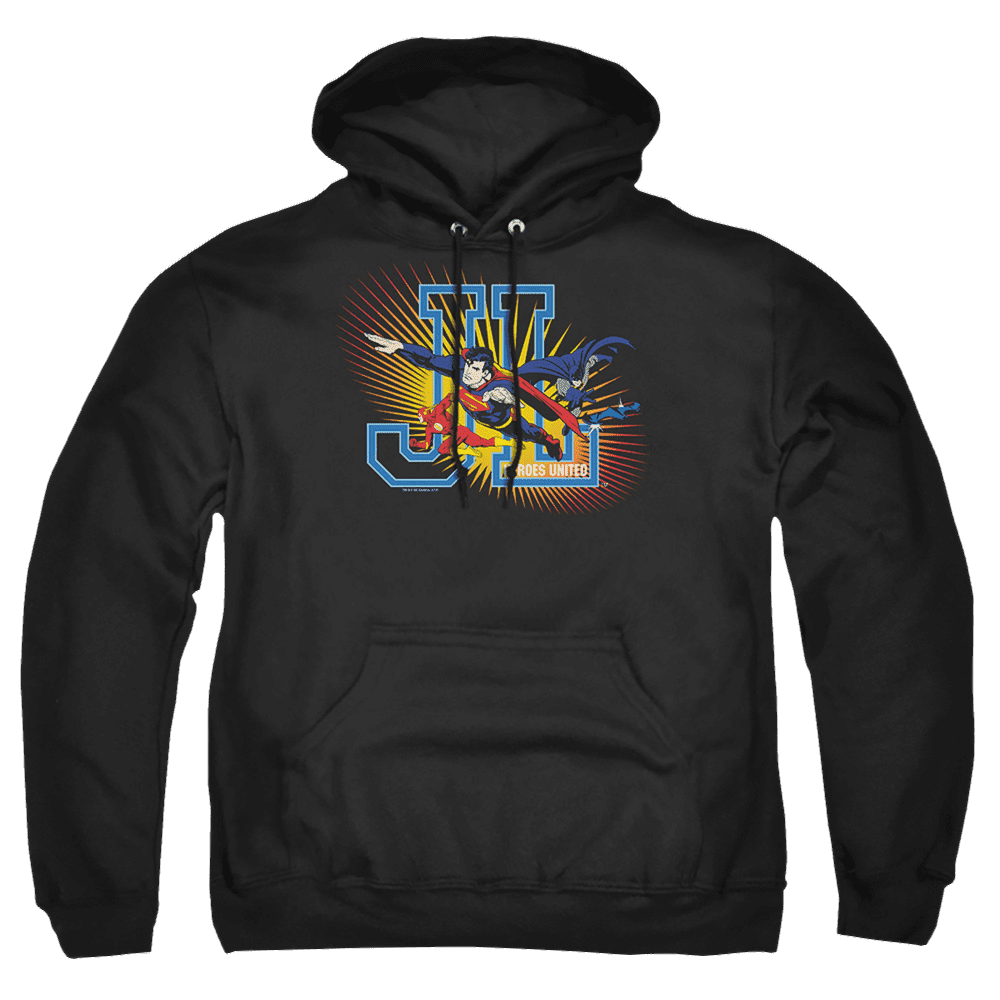 Justice League Heroes United Pullover Hoodie