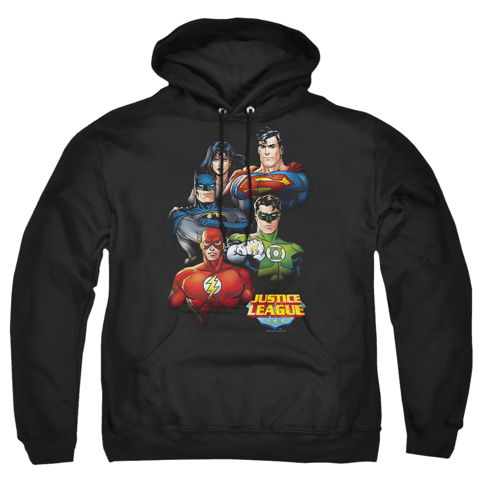 Justice League Group Portrait Pullover Hoodie