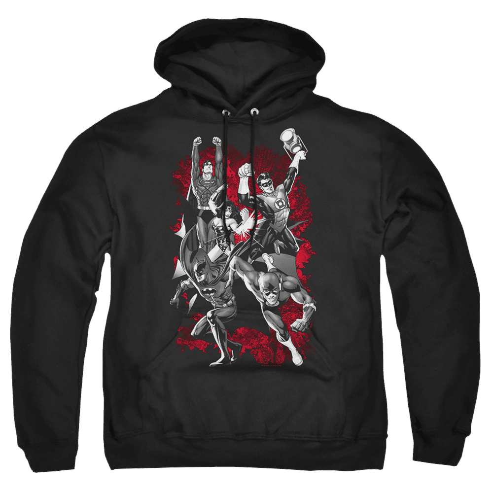 Justice League Jla Explosion Pullover Hoodie