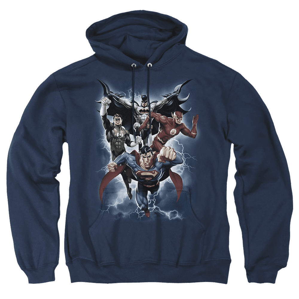 Justice League The Coming Storm Pullover Hoodie