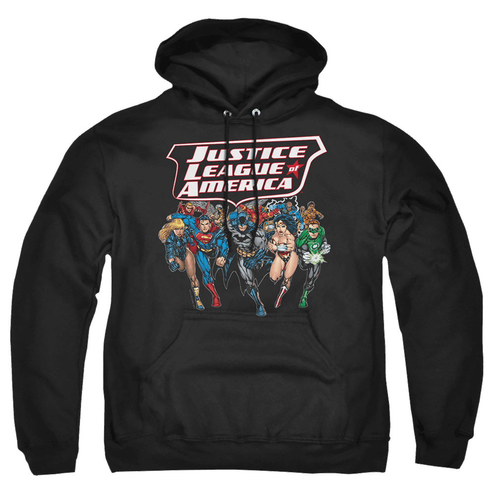 Justice League Charging Justice Pullover Hoodie