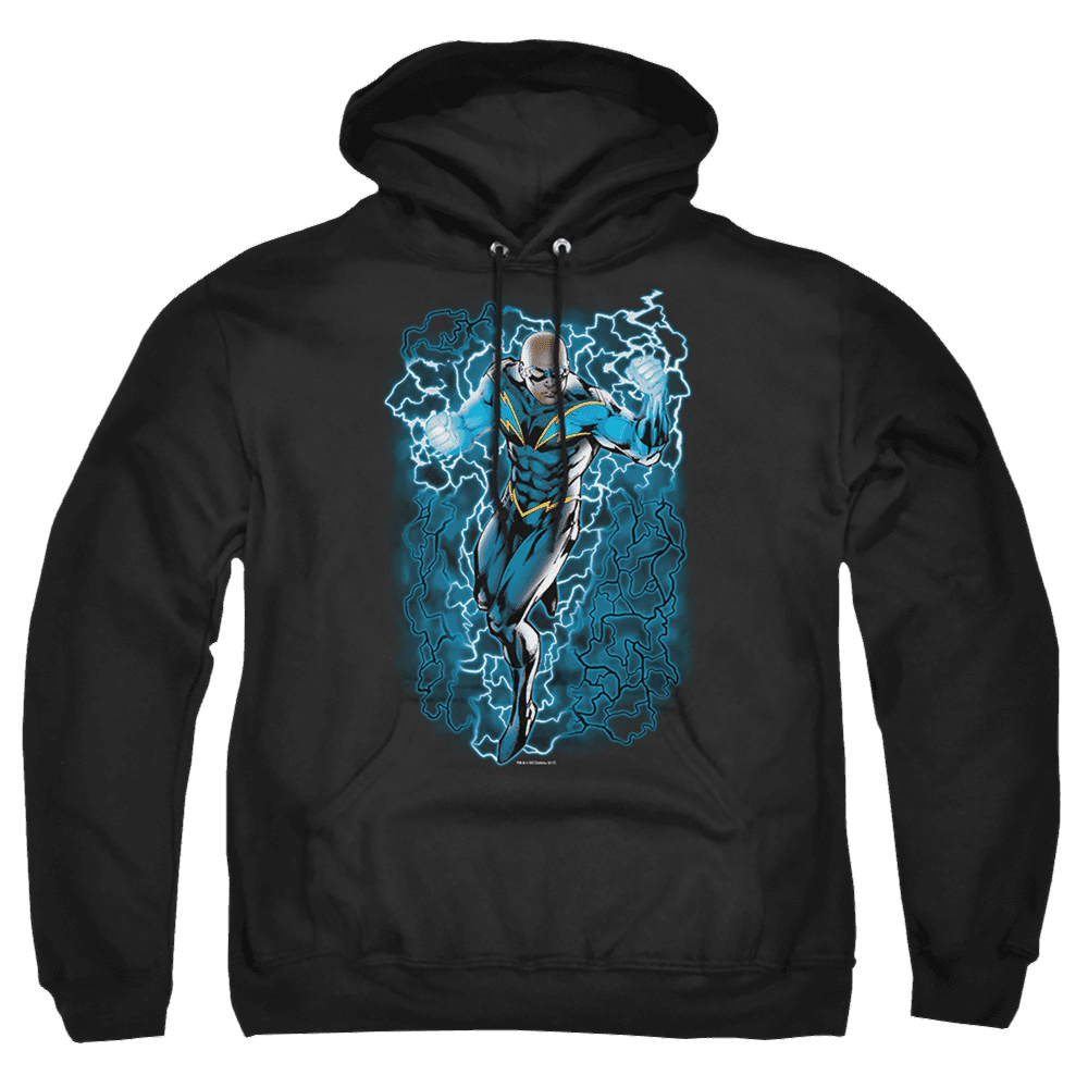 Justice League Black Lightning Bolts Pullover Hoodie