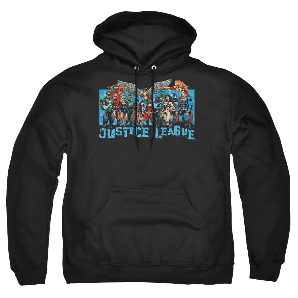 Justice League League Lineup Pullover Hoodie