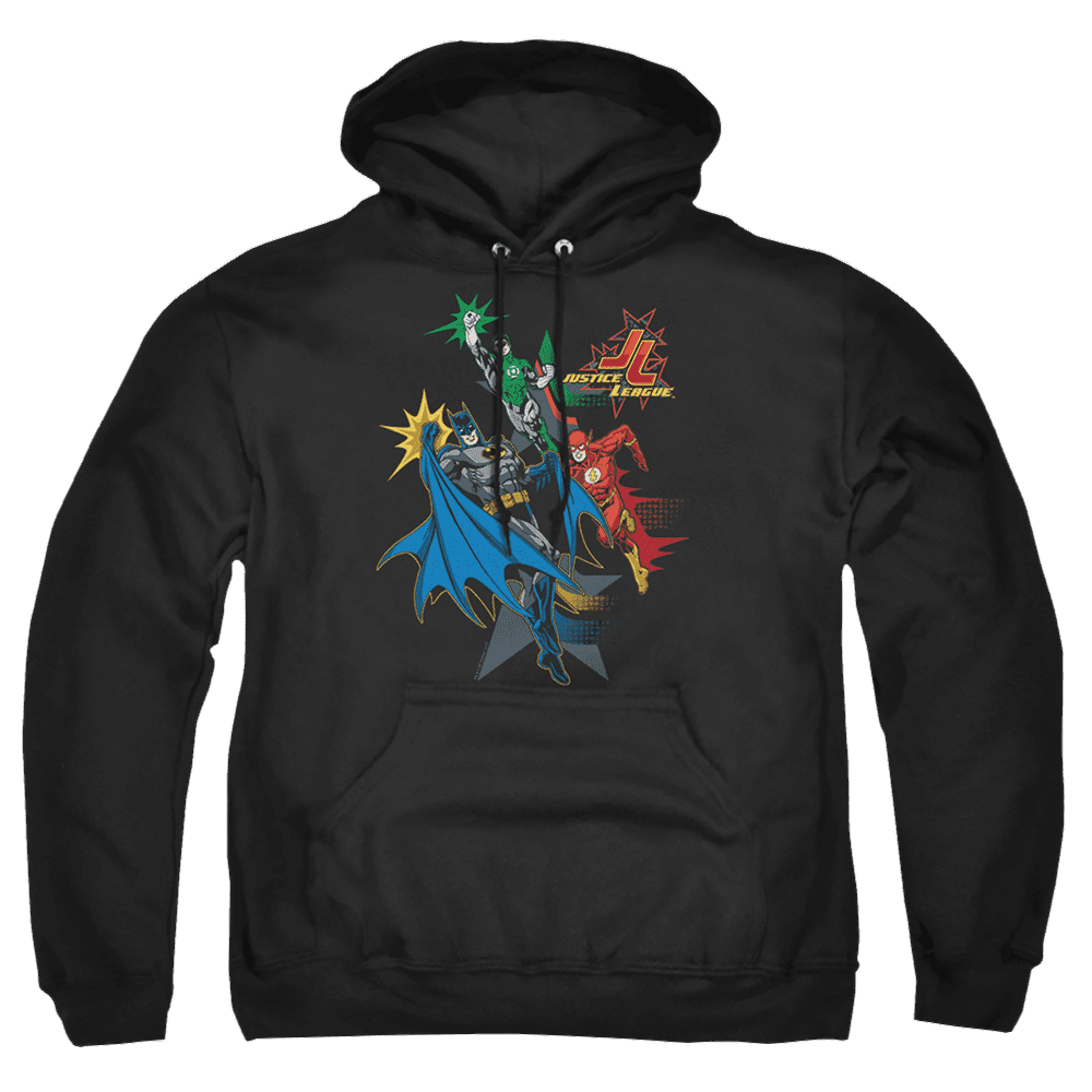 Justice League Action Stars Pullover Hoodie