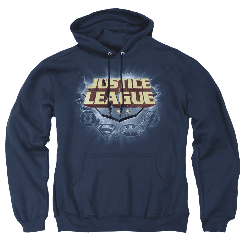 Justice League Storm Logo Pullover Hoodie