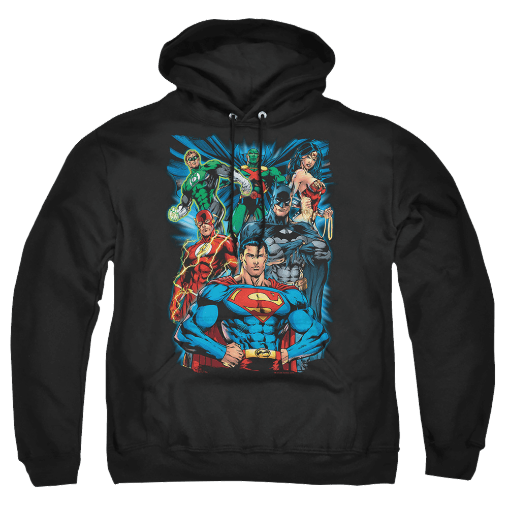 Justice League Justice Is Served Pullover Hoodie