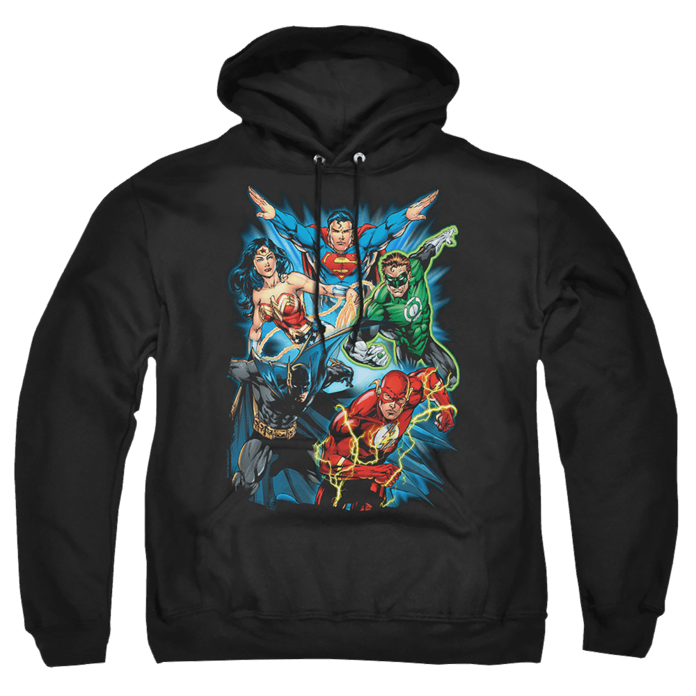 Justice League Jl Assemble Pullover Hoodie