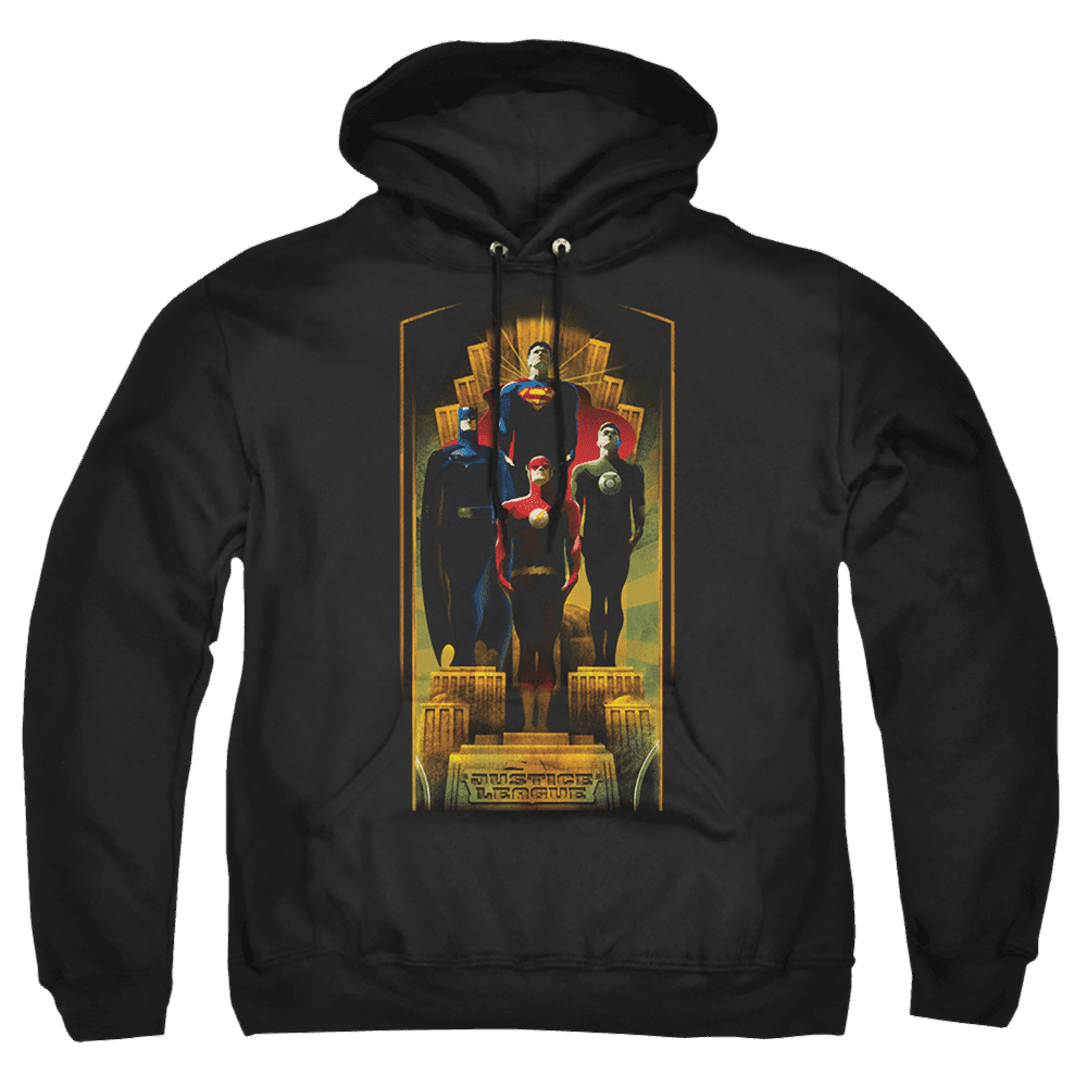 Justice League Deco Pullover Hoodie