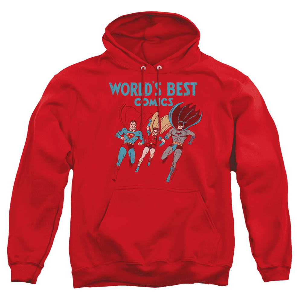 Justice League Worlds Best Pullover Hoodie