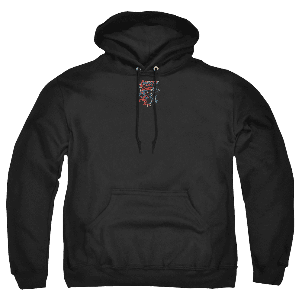 Justice League Pixel League Pullover Hoodie