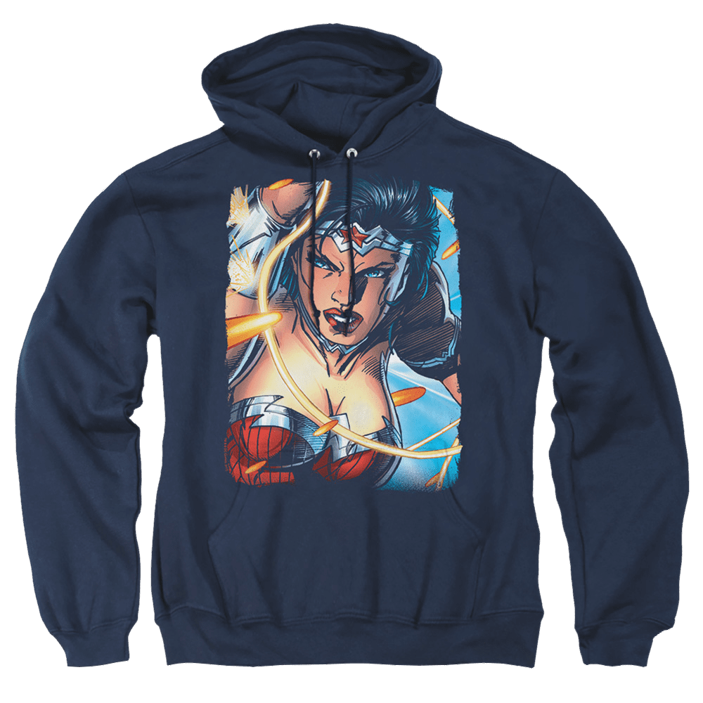 Justice League Scowl Pullover Hoodie