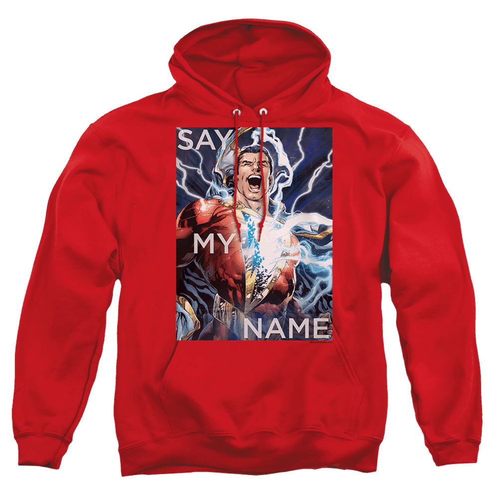 Justice League Say My Name Pullover Hoodie