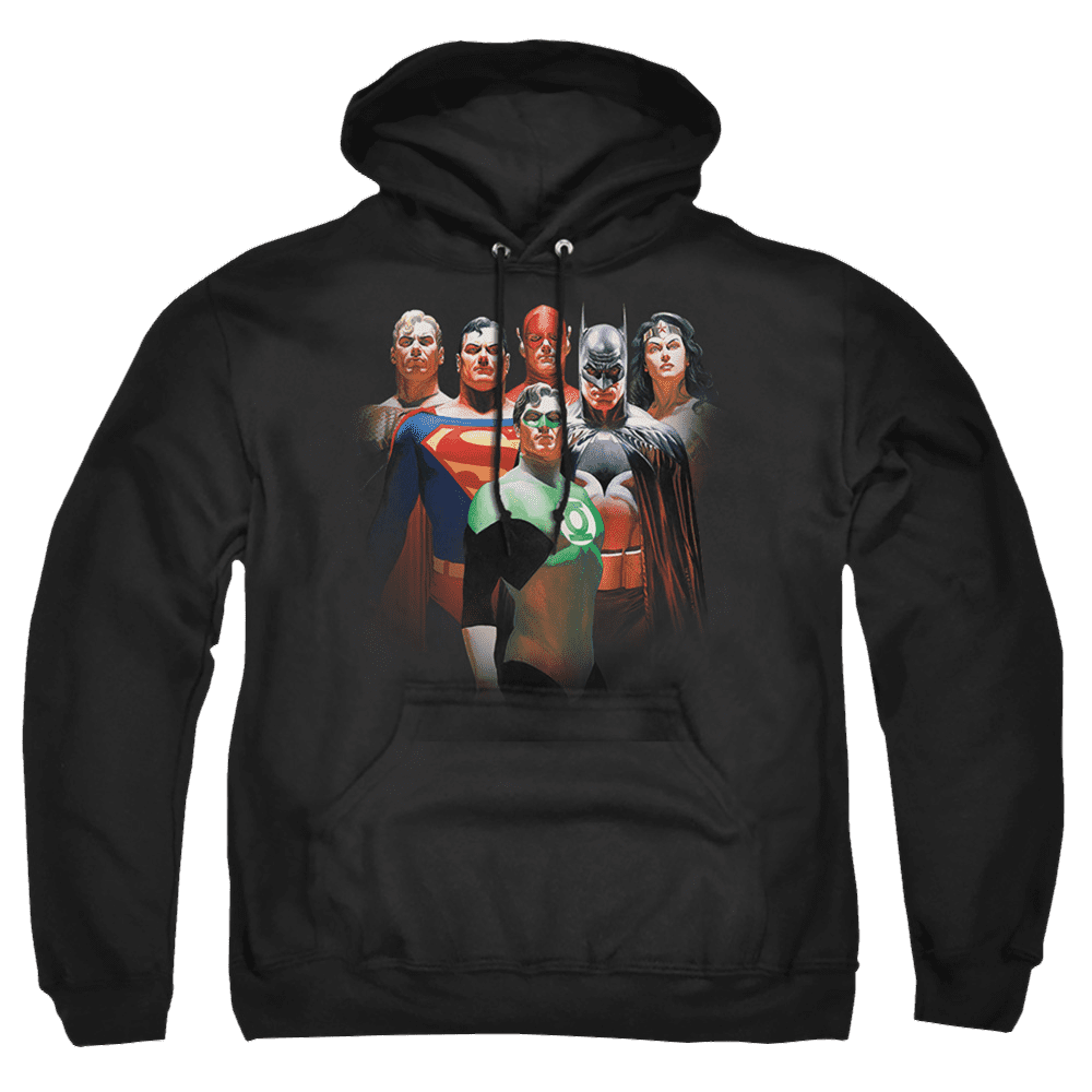 Justice League Roll Call Pullover Hoodie