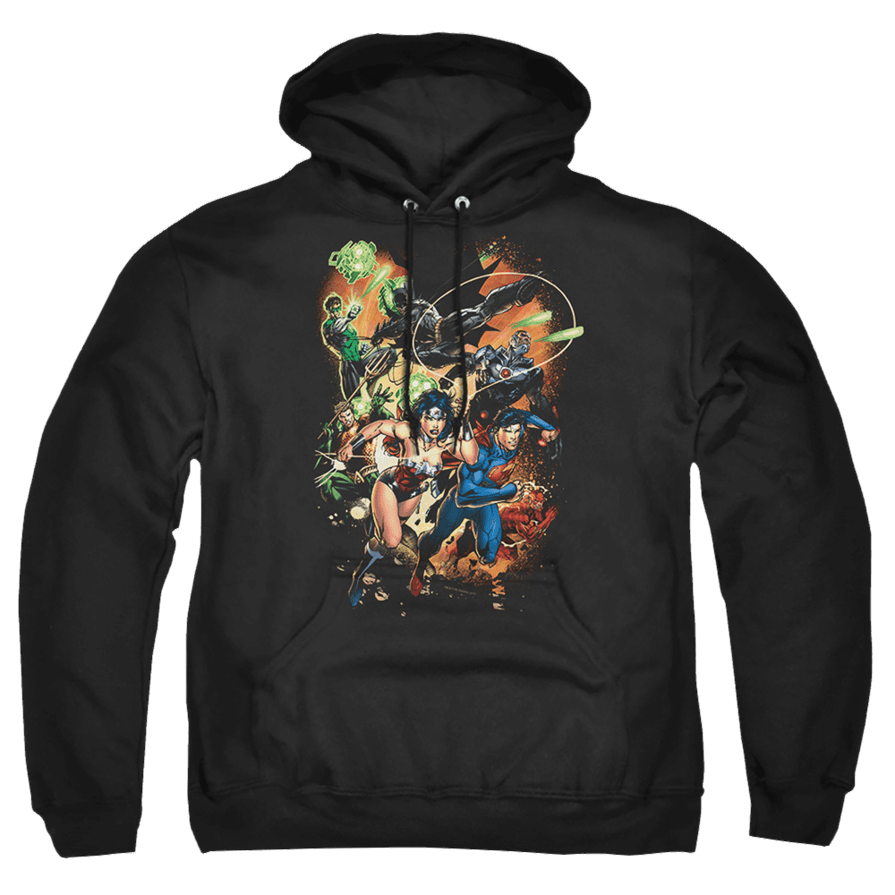 Justice League Battle Ready Pullover Hoodie