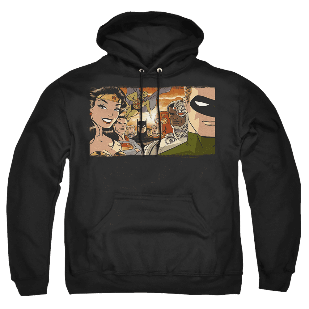 Justice League Cinematic League Pullover Hoodie