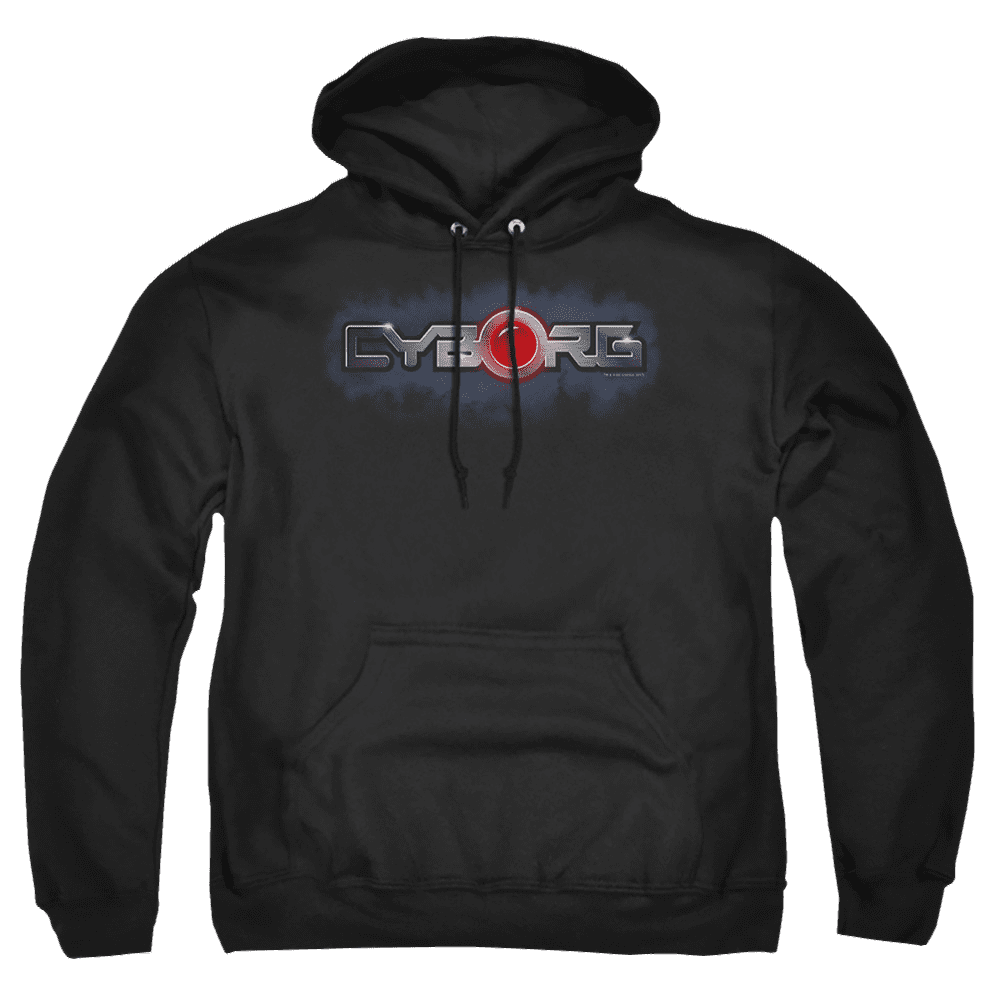 Justice League Cyborg Title Pullover Hoodie