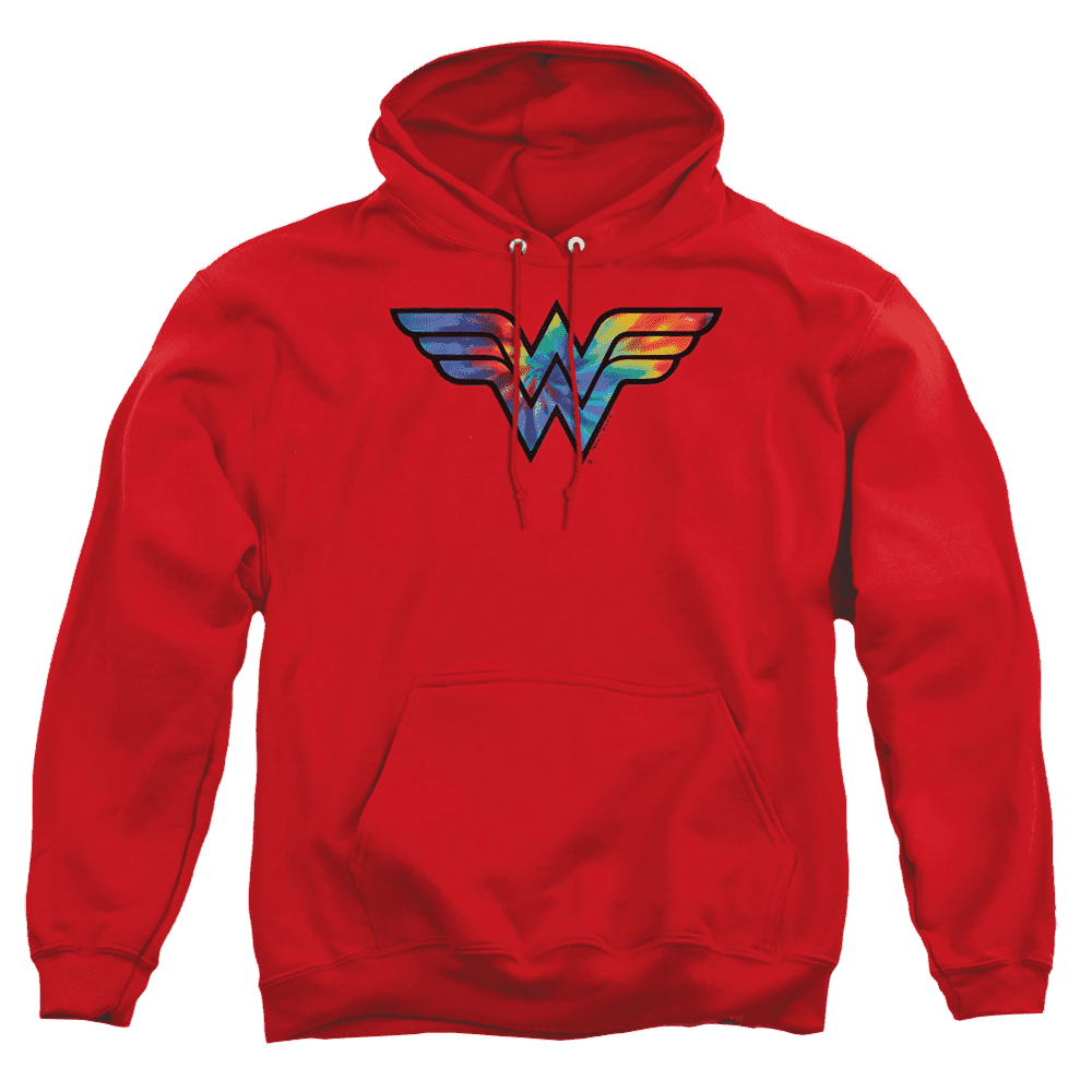 Wonder Woman Wonder Woman Tie Dye Logo – Pullover Hoodie