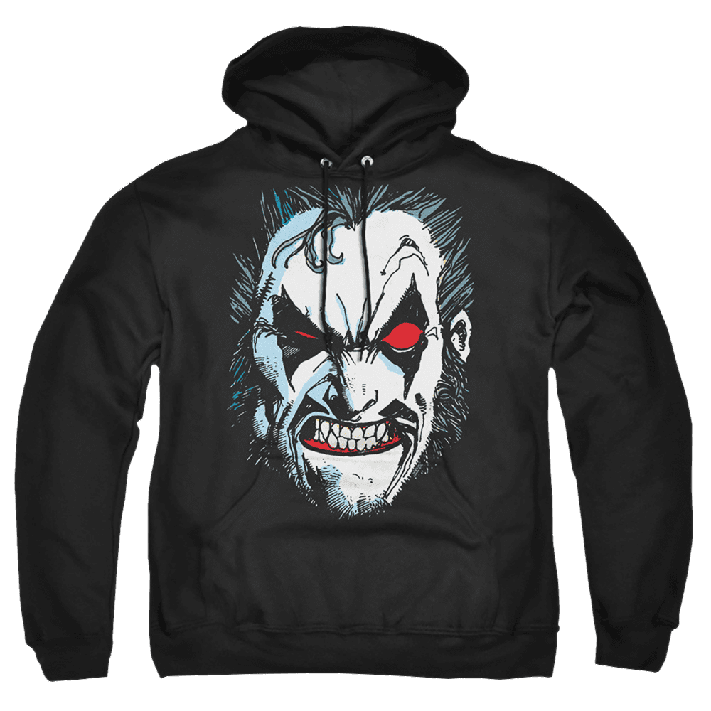 Justice League In Lo Face Pullover Hoodie