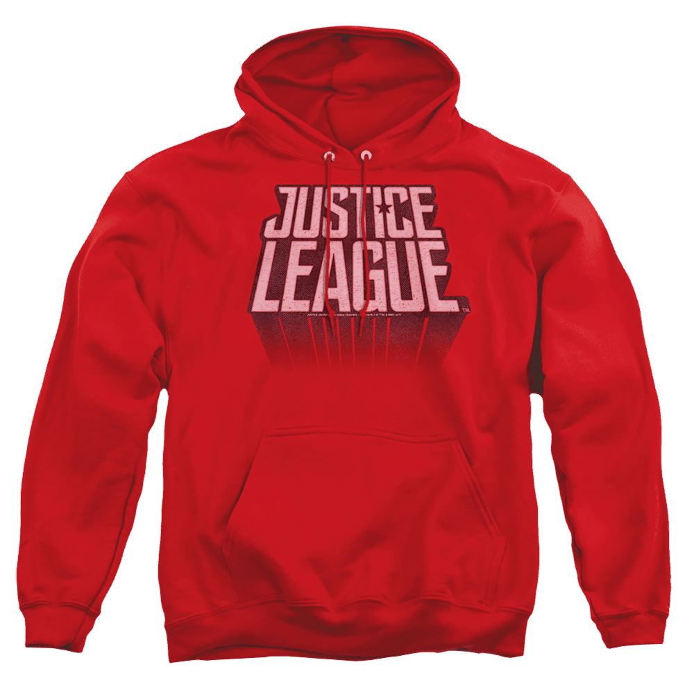 Justice League League Distressed Pullover Hoodie