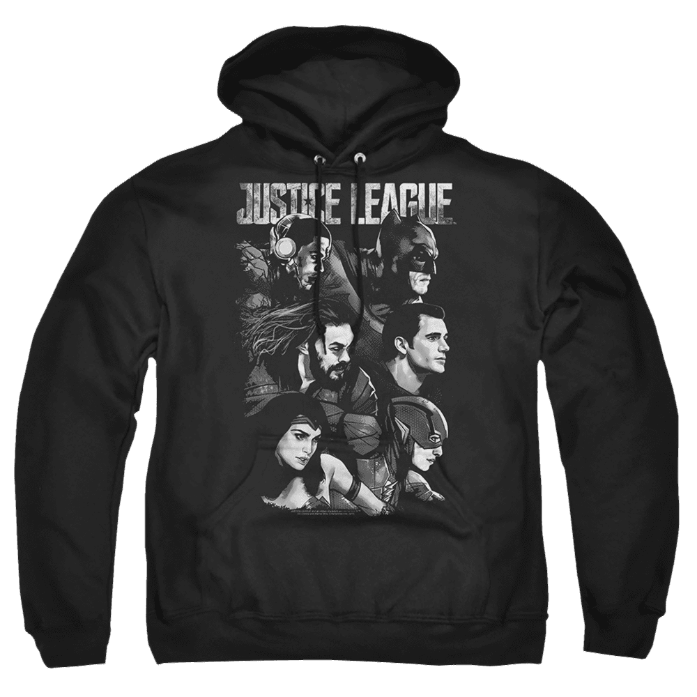 Justice League Pushing Forward Pullover Hoodie