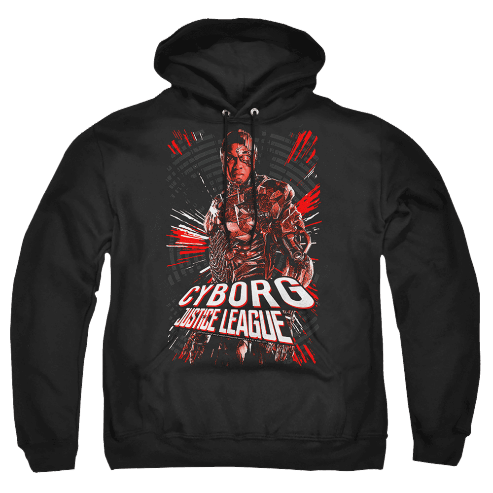 Justice League Cyborg Pullover Hoodie