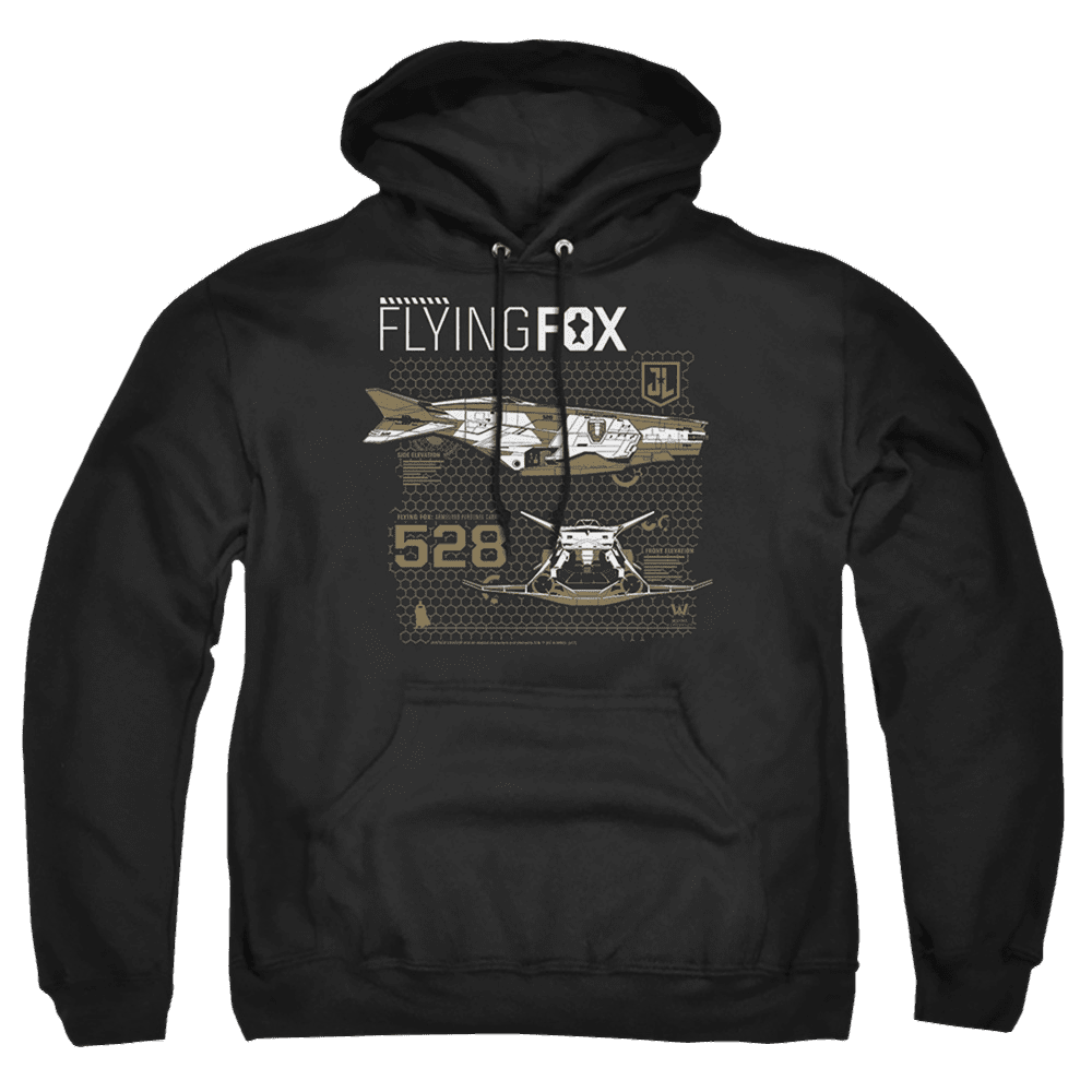 Justice League Flying Fox Pullover Hoodie