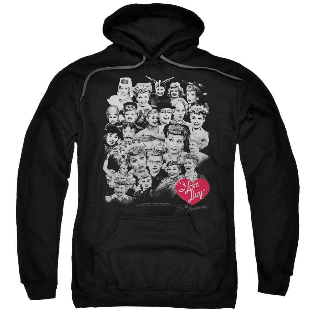 I Love Lucy 60 Years Of Fun Pullover Hoodie