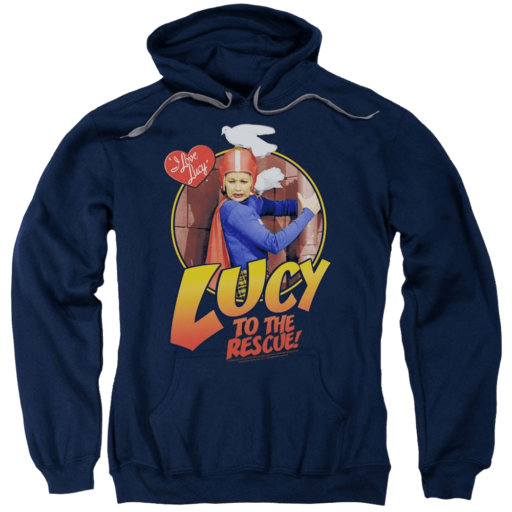 I Love Lucy To The Rescue Pullover Hoodie