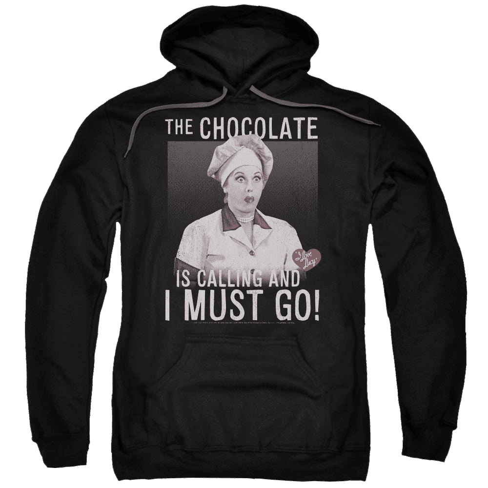 I Love Lucy Chocolate Calling Pullover Hoodie