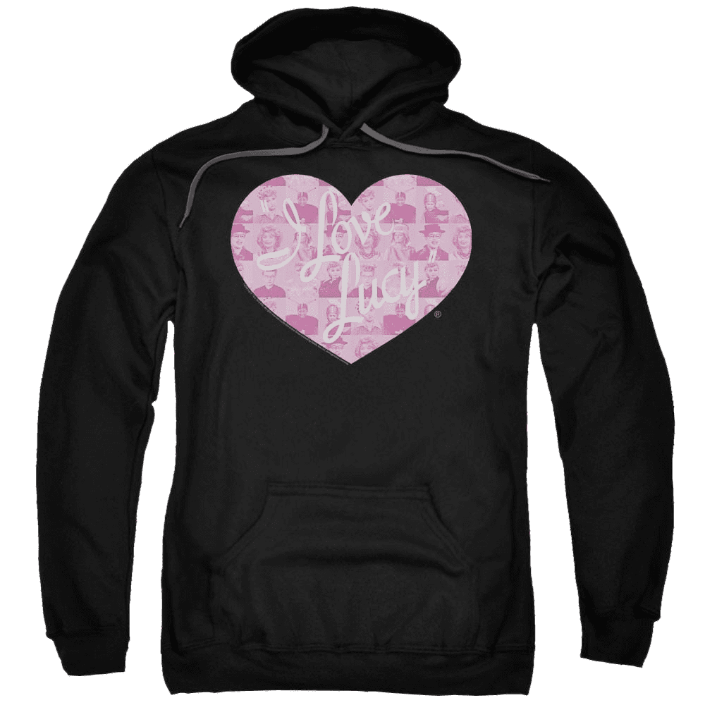 I Love Lucy Many Moods Logo Pullover Hoodie