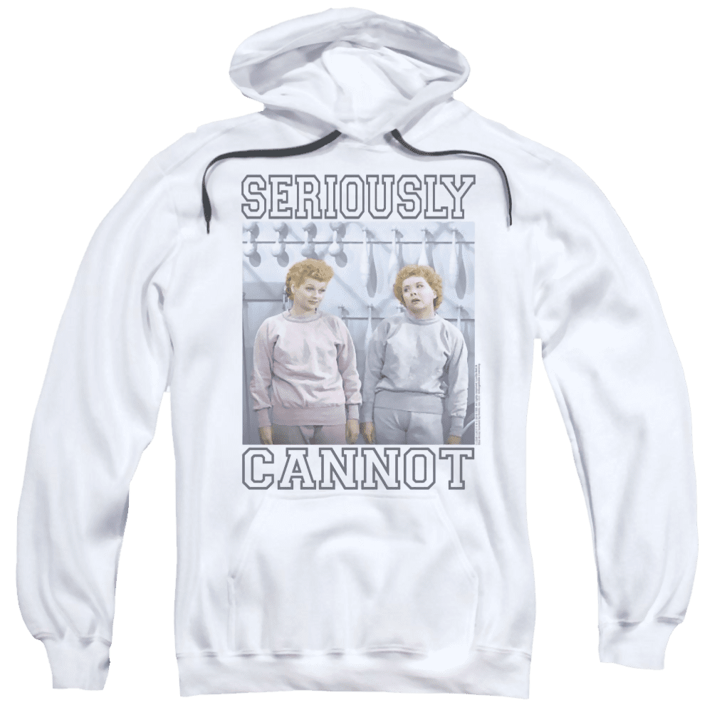 I Love Lucy Seriously Cannot Pullover Hoodie