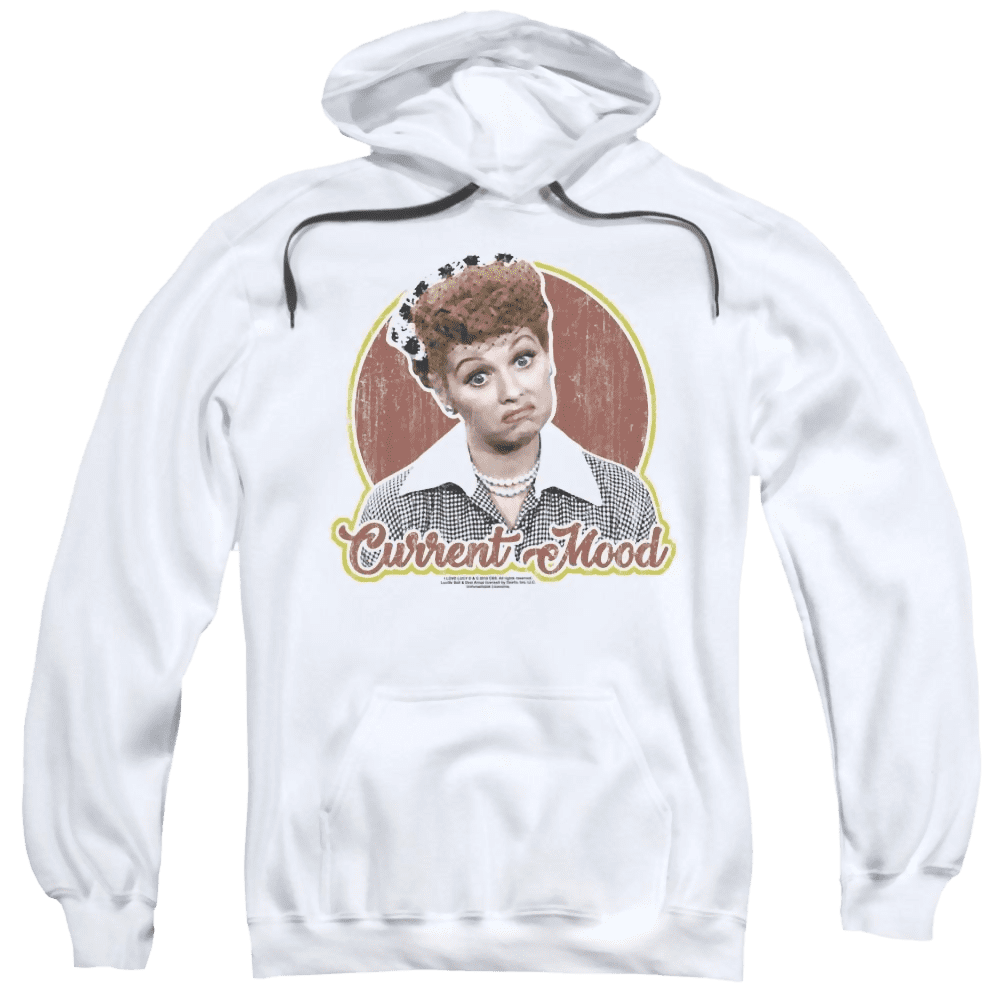 I Love Lucy Current Mood Pullover Hoodie