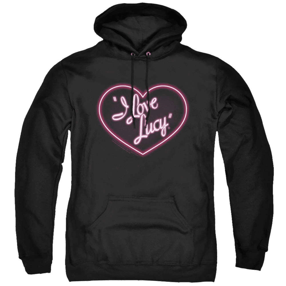 I Love Lucy Neon Logo – Pullover Hoodie