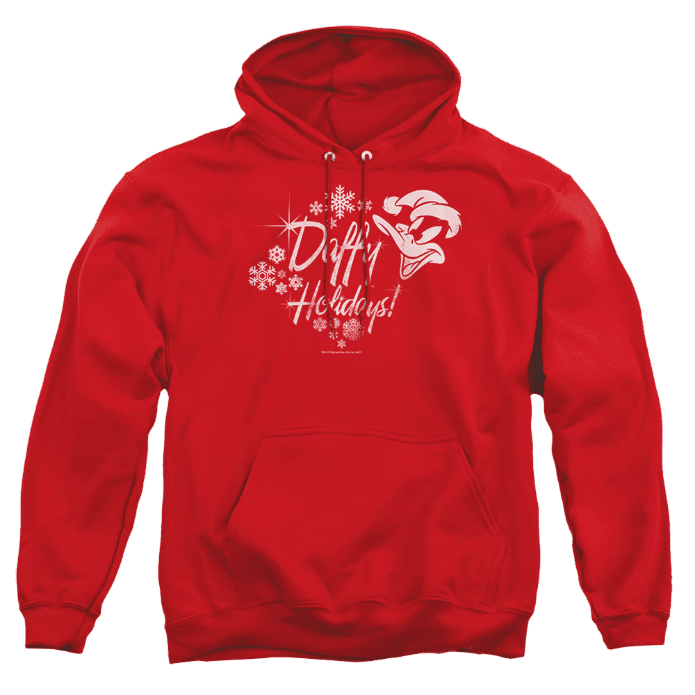 Looney Tunes Daffy Holidays Pullover Hoodie