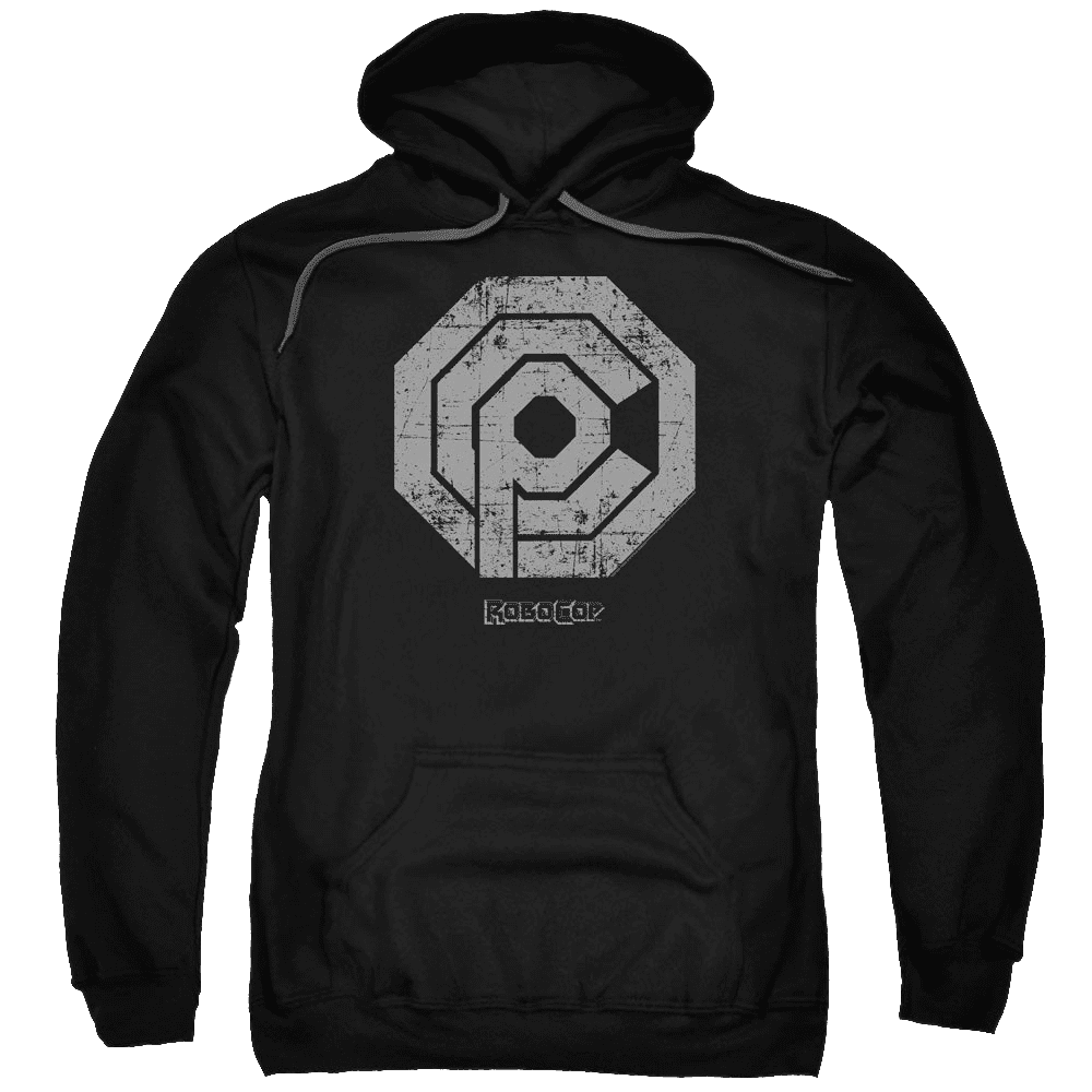 Robocop Robocop/Distressed Ocp Logo – Pullover Hoodie