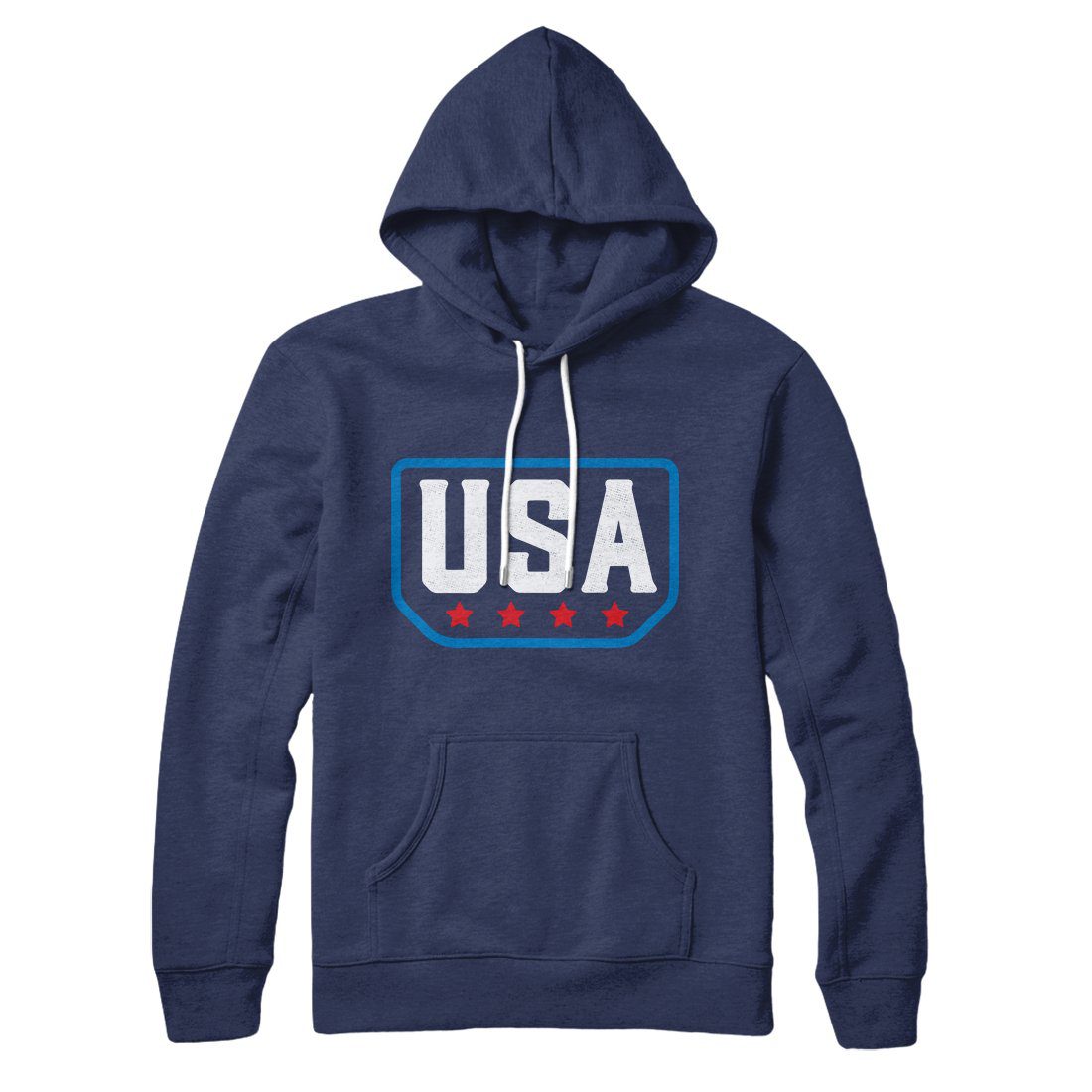 Usa Badge Logo Hoodie