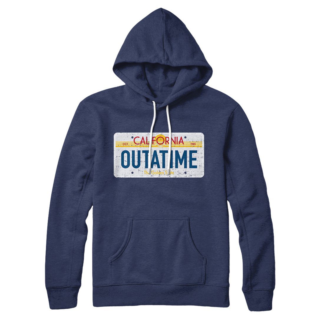 Outatime License Plate Hoodie