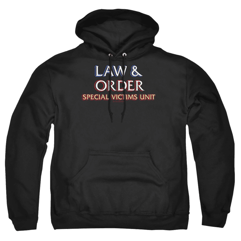 Law And Order: Svu Logo Pullover Hoodie