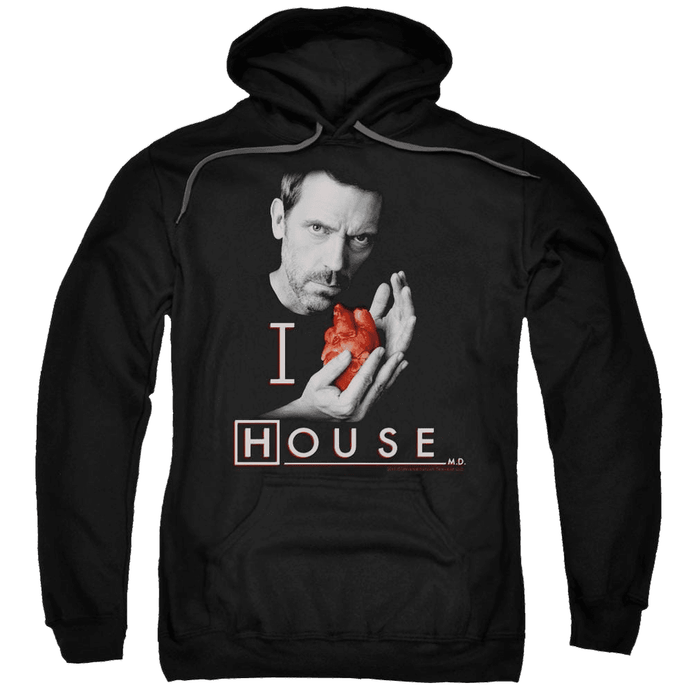 House I Heart House Pullover Hoodie