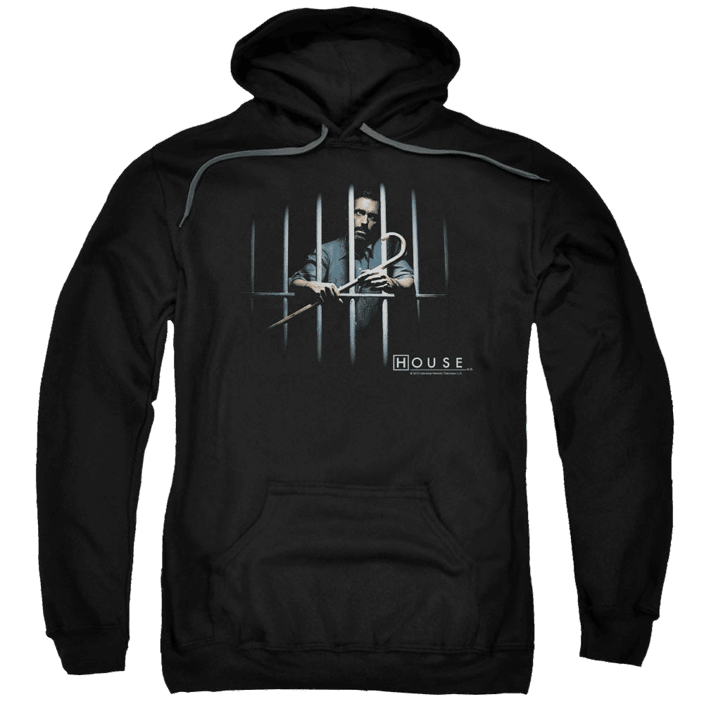 House Behind Bars Pullover Hoodie