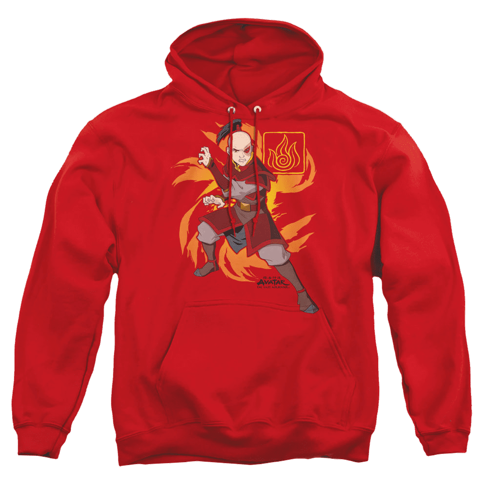 Avatar The Last Airbender Zuko Flame Burst – Pullover Hoodie