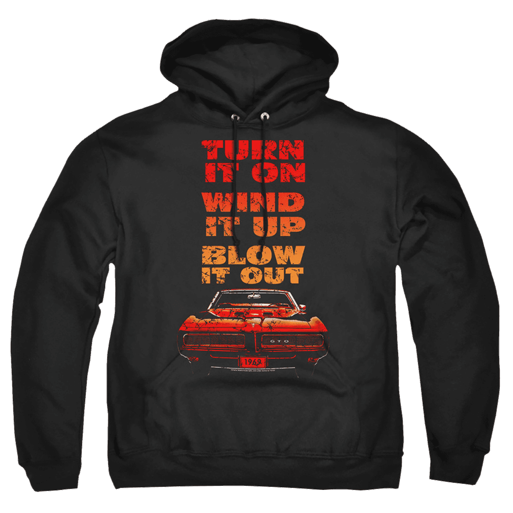 Pontiac Blow It Out Gto Pullover Hoodie