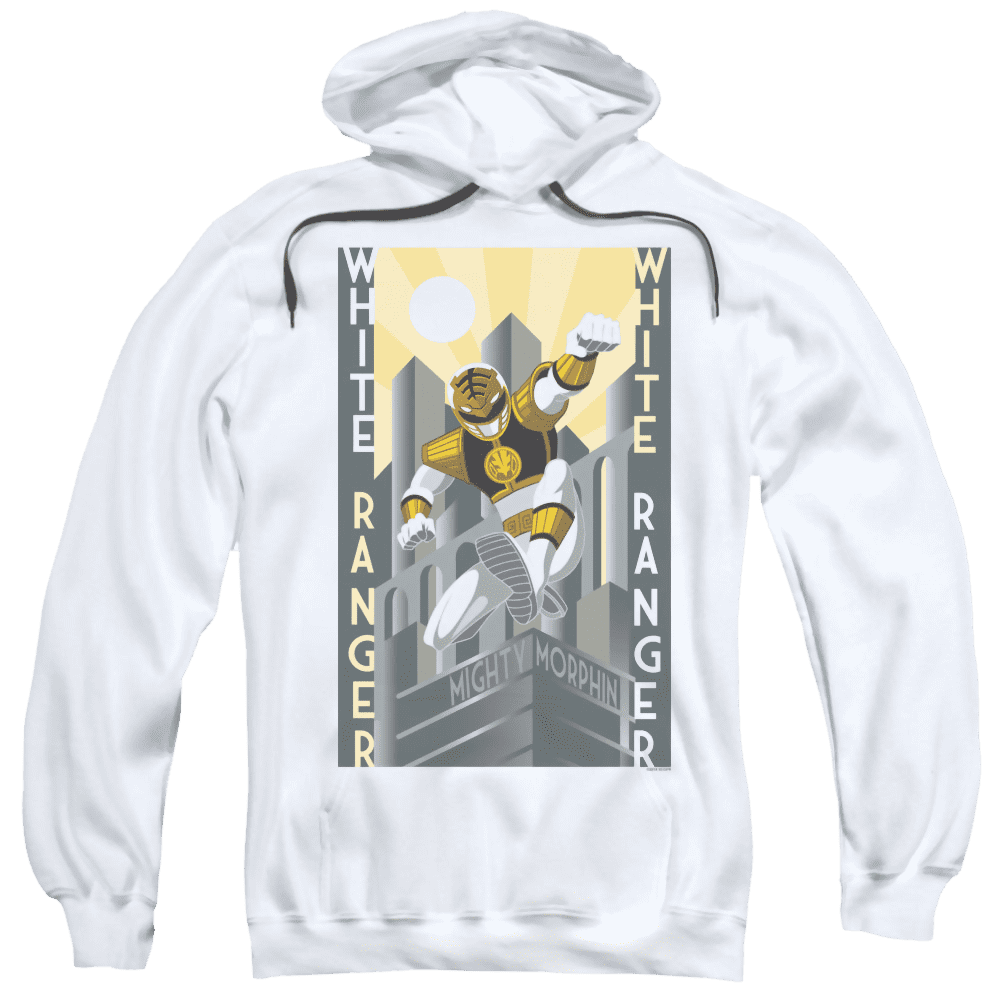 Mighty Morphin Power Rangers White Ranger Duo – Pullover Hoodie