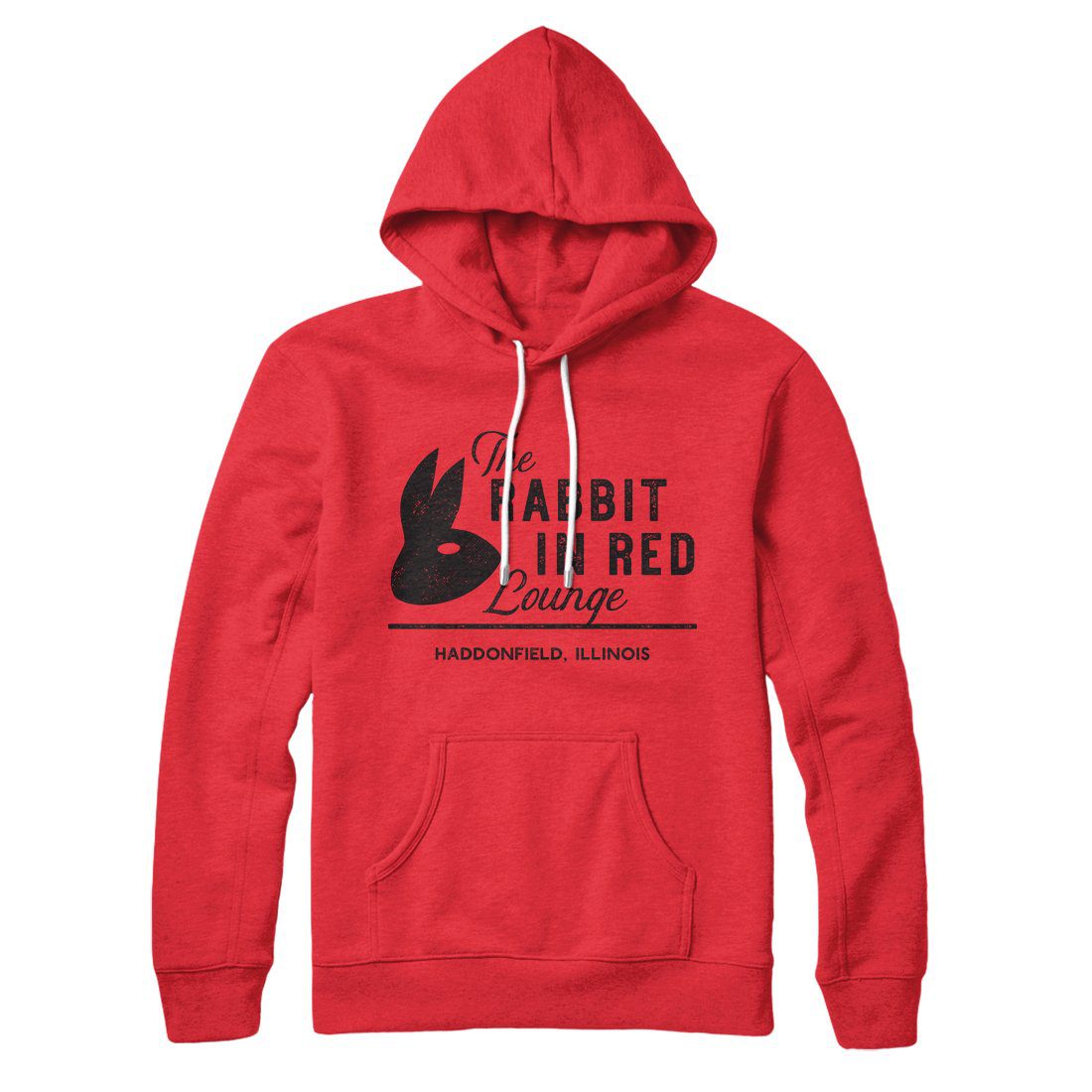 The Rabbit In Red Lounge Hoodie