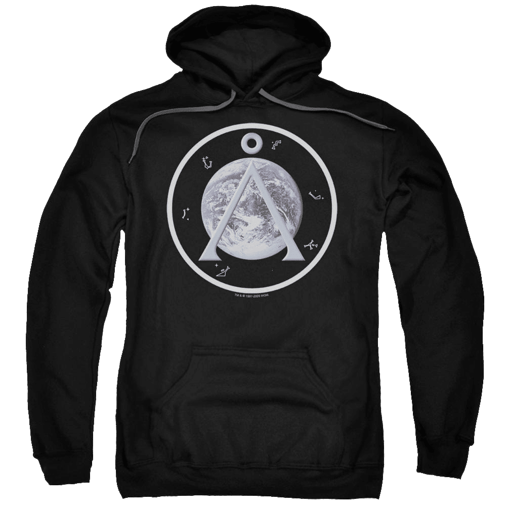 Stargate Earth Emblem Pullover Hoodie