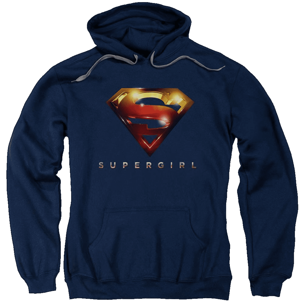 Supergirl Logo Glare Pullover Hoodie