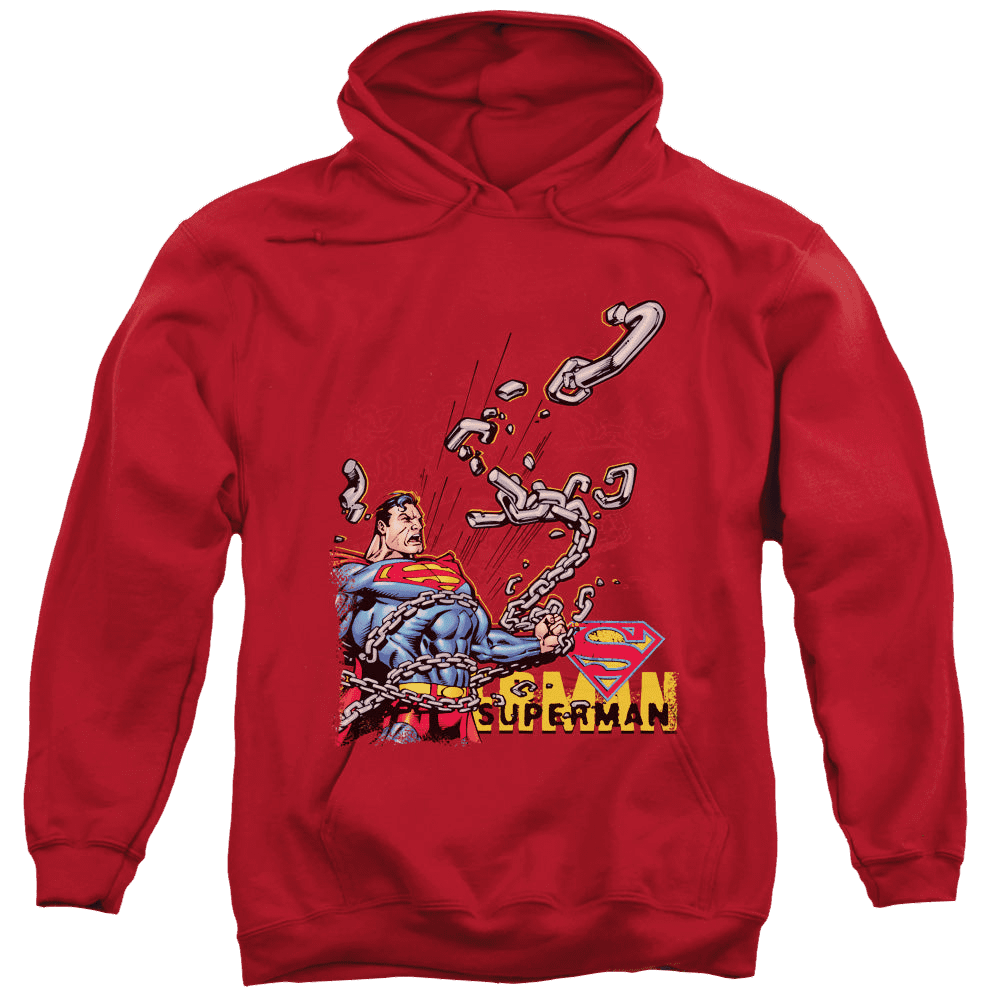 Superman Breaking Chains – Pullover Hoodie