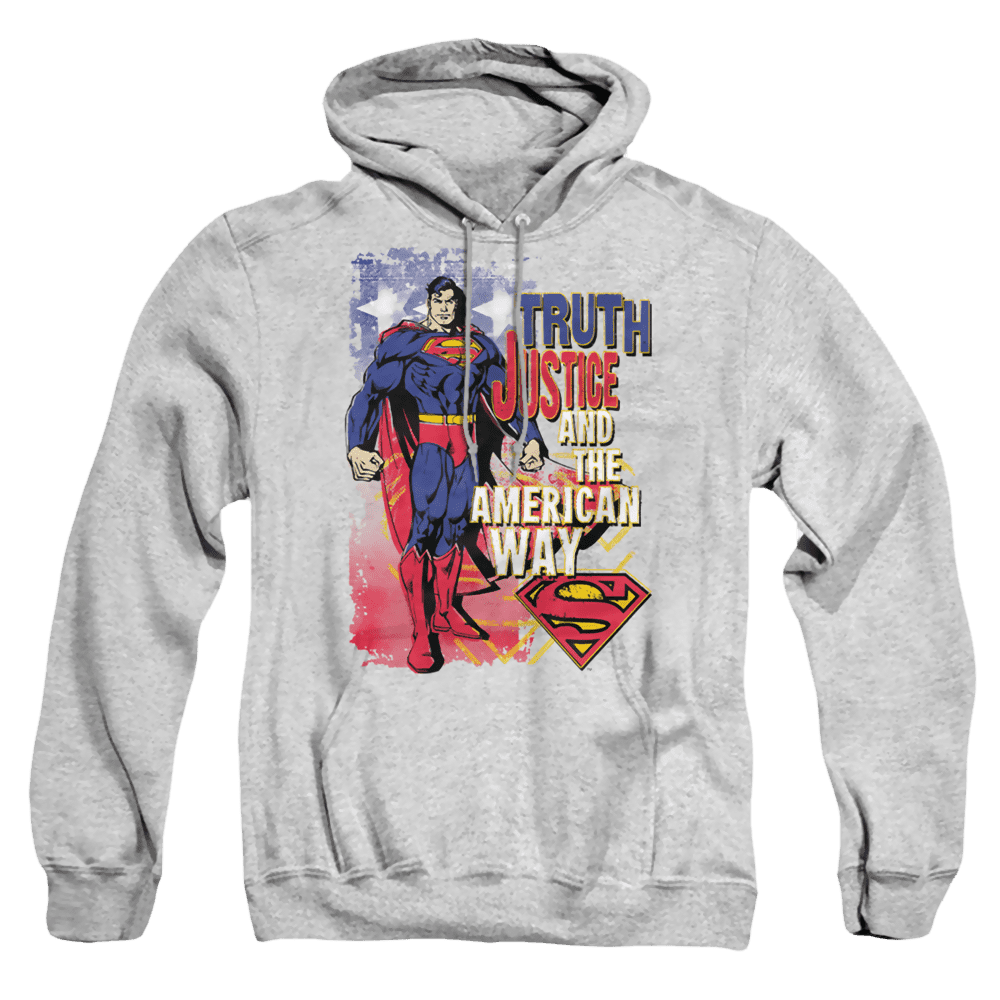 Superman Truth Justice – Pullover Hoodie